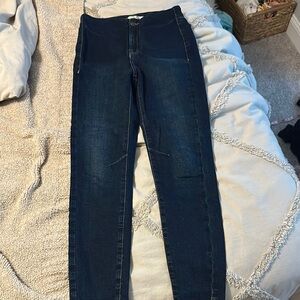 Women's  free people Dark Blue Jeans